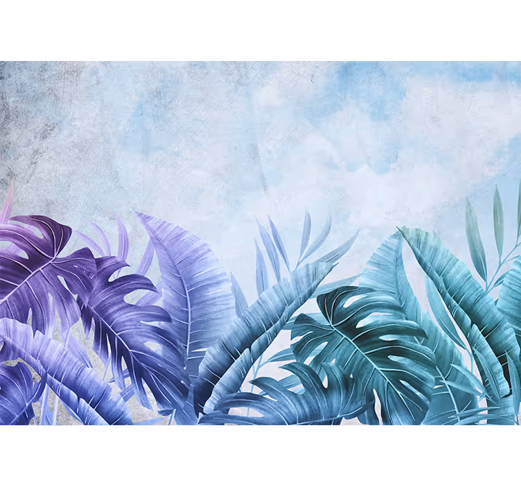 Tropical leaf idea fototapete narava - TenStickers