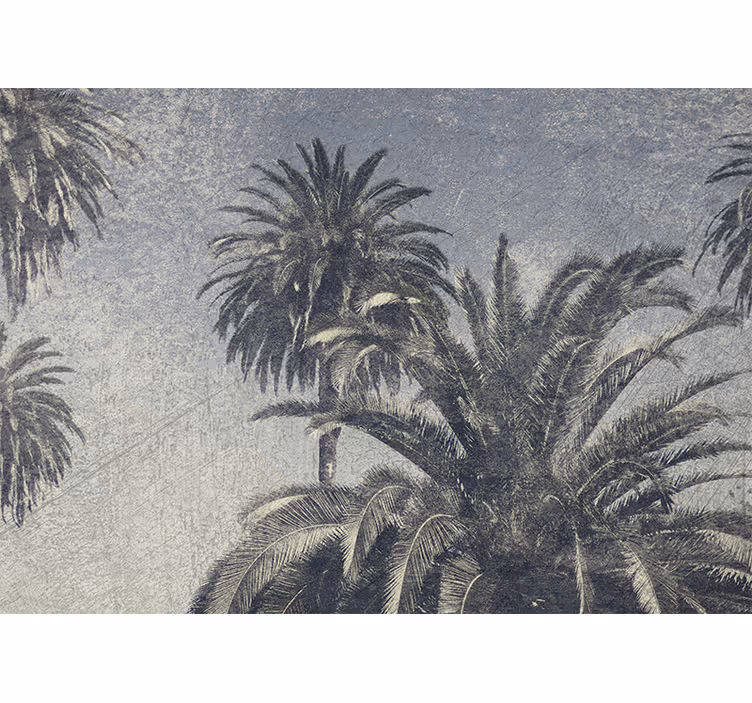 Palm tree oasis fototapete narava - TenStickers