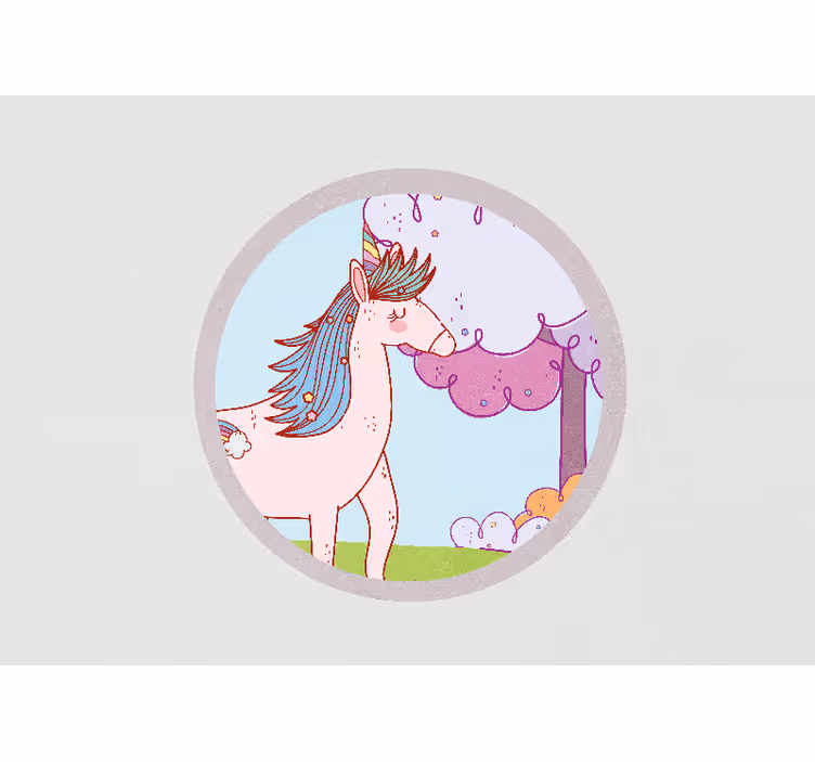 Igriva fantazija samoroga Fototapeta Ljubezen - TenStickers