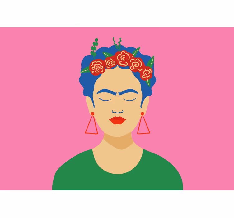 Frida kahlo pop art design urbana umetnost stenska poslikava - TenStickers