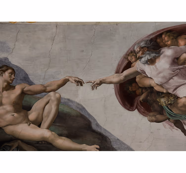 Creation scene fototapete klasične umetnosti - TenStickers