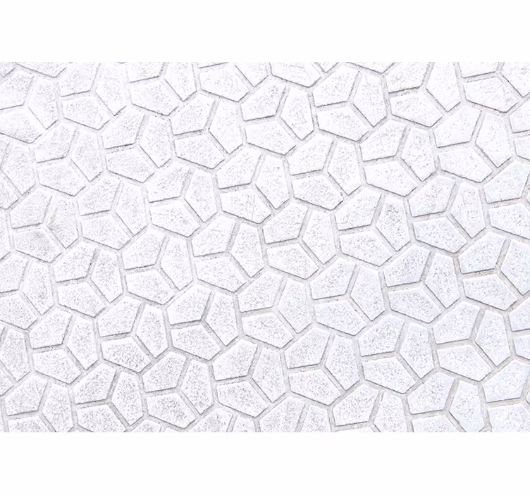 Hexagonal pattern texture fototapete z besedilom - TenStickers