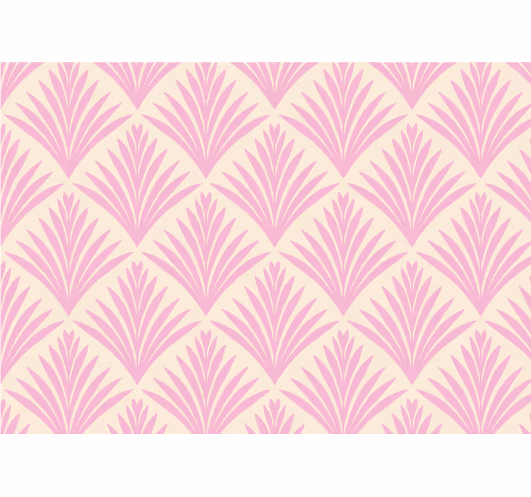 Stylized palm leaves fototapete z vzorci in teksturami - TenStickers