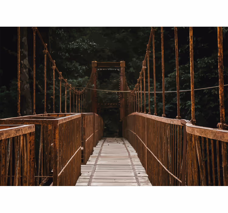 Bridges in nature fototapete narava - TenStickers