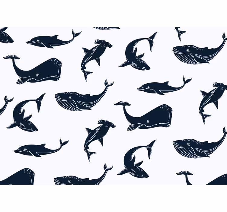 Marine life motifs fototapete z živalmi - TenStickers
