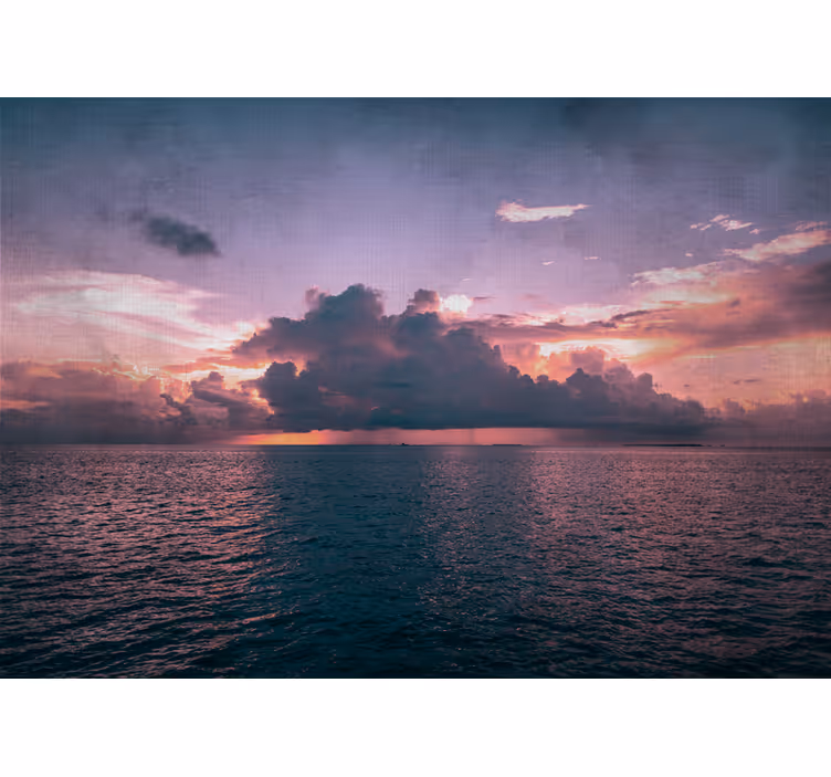 Tranquil ocean dusk stenske poslikave - TenStickers