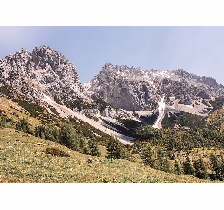 Alpine tranquility stenske poslikave - TenStickers
