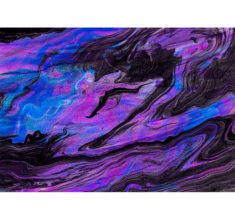 Swirling purple patterns abstraktni fototapeti - TenStickers