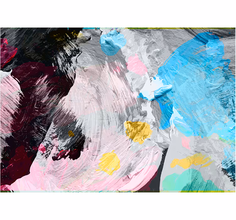 Dynamic paint strokes abstraktni fototapeti - TenStickers
