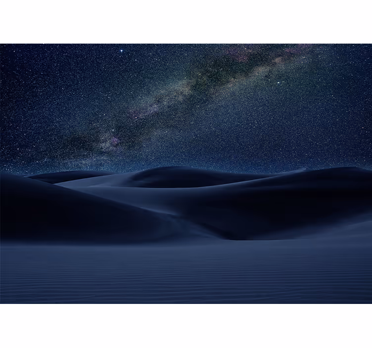 Starry nightscape vesoljski fototapeti - TenStickers