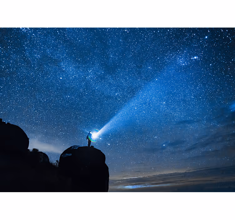 Starry sky exploration vesoljski fototapeti - TenStickers