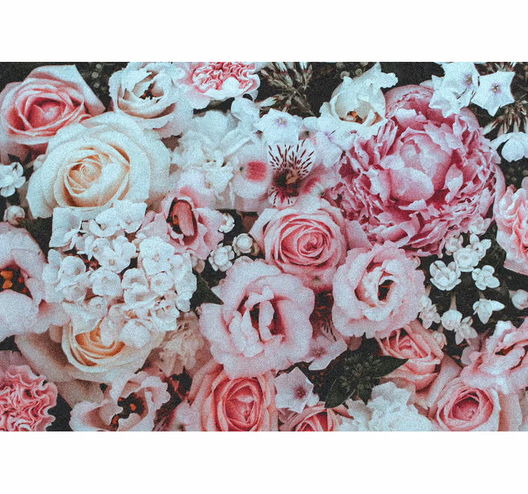 Floral arrangement delight fototapete s cvetjem - TenStickers