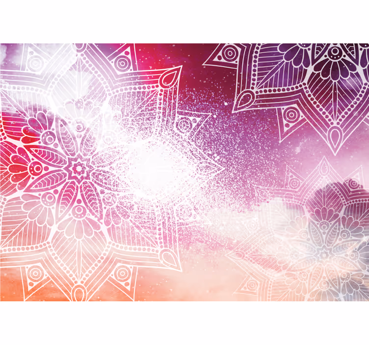Elaborate mandala motifs fototapete z mandalo - TenStickers