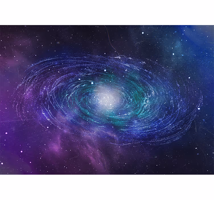 Galactic spin vesoljski fototapeti za vaš dom - TenStickers