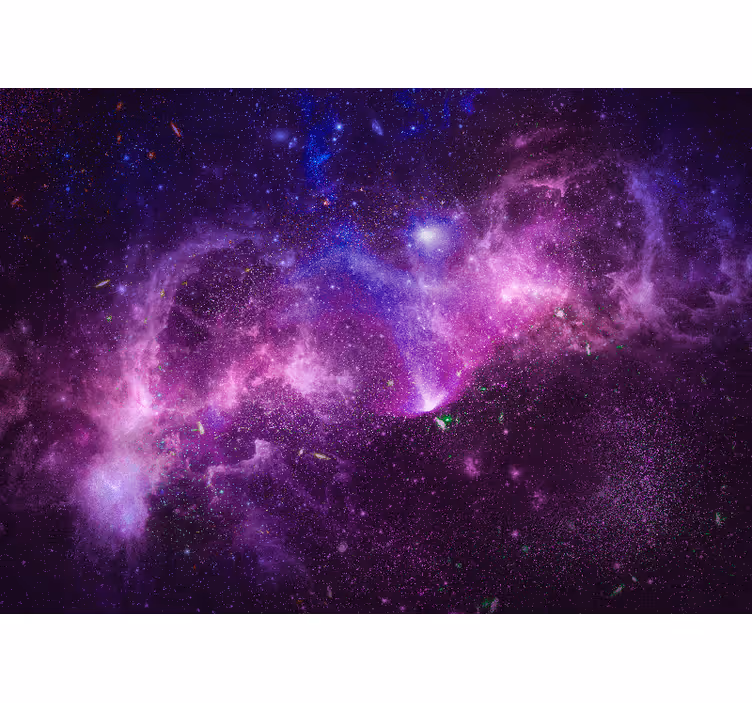 Celestial galaxy setting vesoljski fototapeti - TenStickers