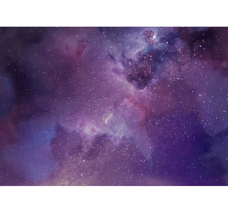 Vijolične galaxy stardust poročne stenske fototapete - TenStickers