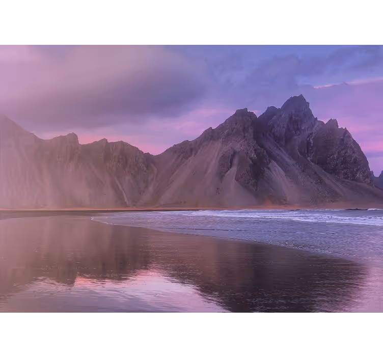 Majestic mountain vista stenske poslikave - TenStickers