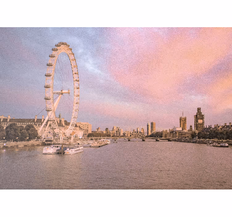 London eye view fototapete - TenStickers