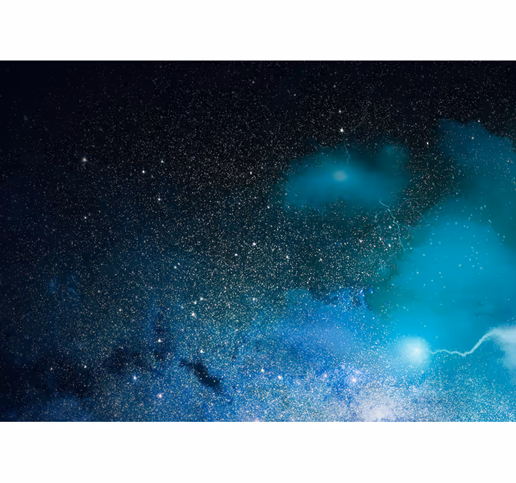 Galaxy nebula scene vesoljski fototapeti - TenStickers