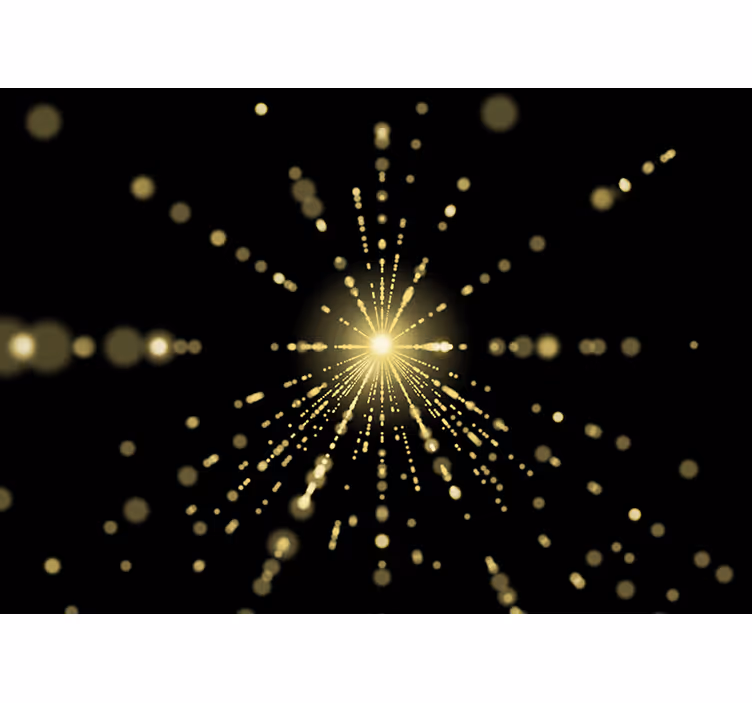 Radiant light burst abstraktni fototapeti - TenStickers