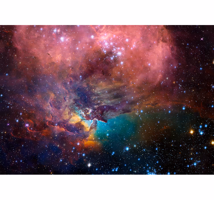 Cosmic nebula scene vesoljski fototapeti - TenStickers