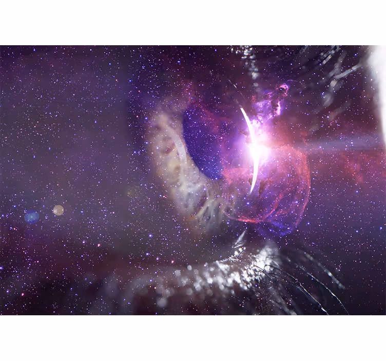 Galactic eye perspective vesoljski fototapeti - TenStickers