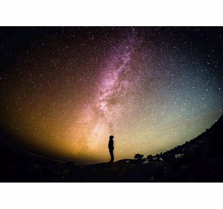 Celestial night view vesoljski fototapeti - TenStickers