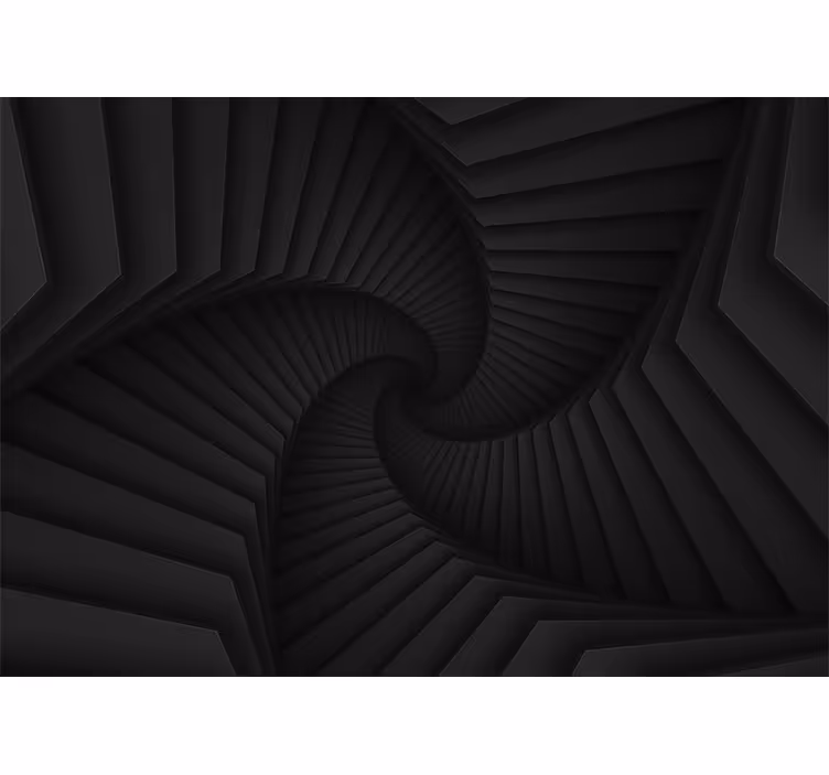 Intricate spiral form abstraktni fototapeti - TenStickers
