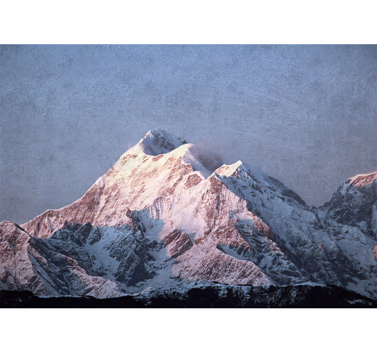 Grand mountain summit fototapeta z gorami - TenStickers