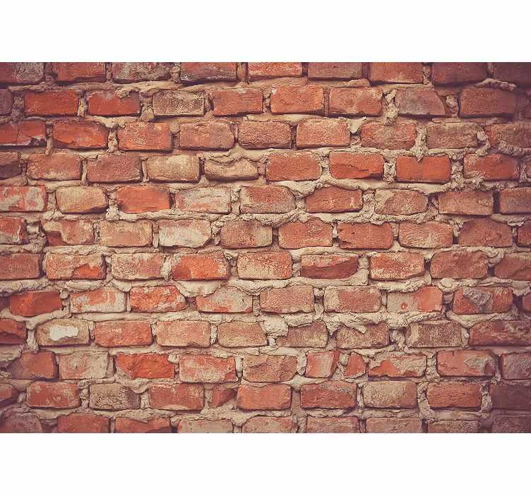 Revealed brick surface fototapete s kamni - TenStickers