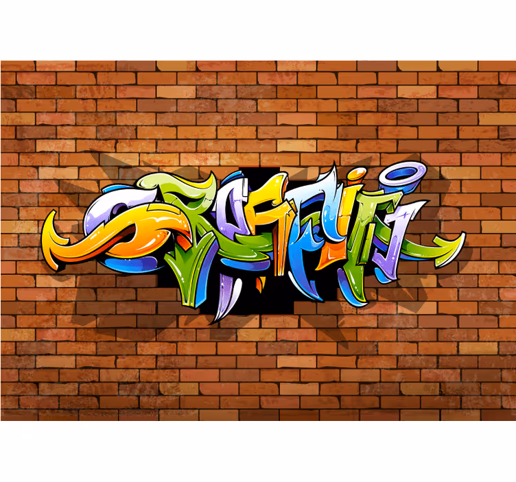 3d grafiti stenske glasbene note stensko poslikavo - TenStickers