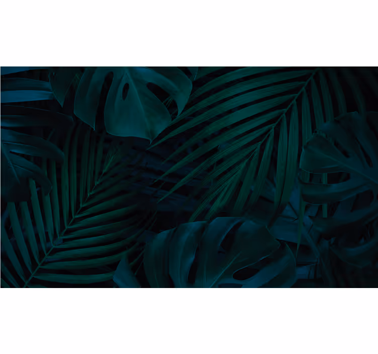 Tropical greenery display fototapete narava - TenStickers