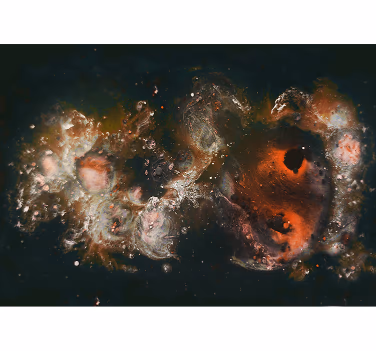 Celestial fluid patterns abstraktni fototapeti - TenStickers