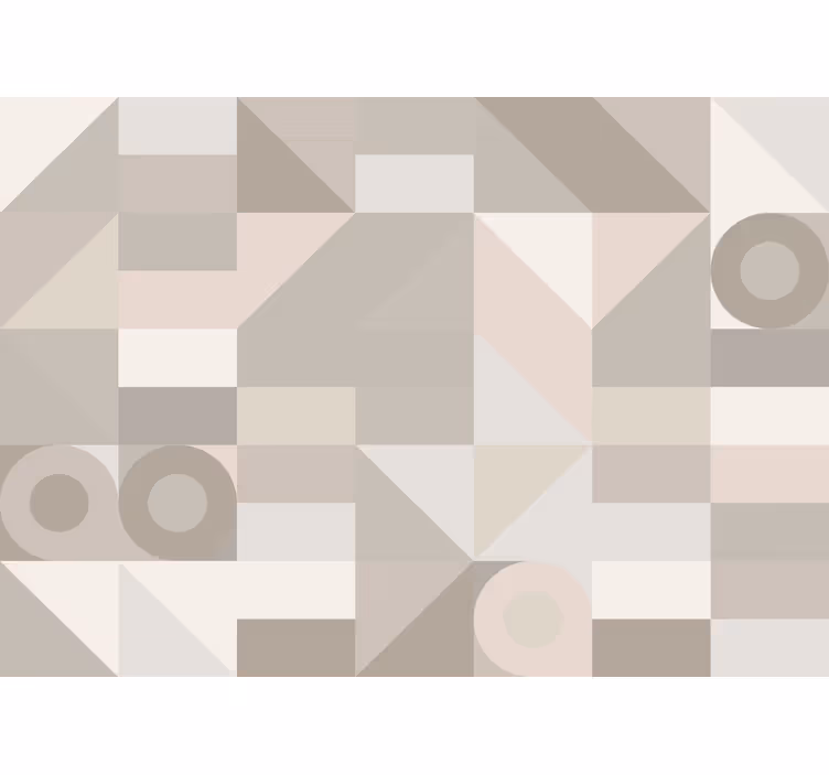 Geometric patterned shapes fototapete s teksturami - TenStickers
