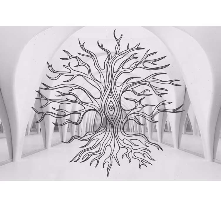 Tree symbolism fototapete narava - TenStickers