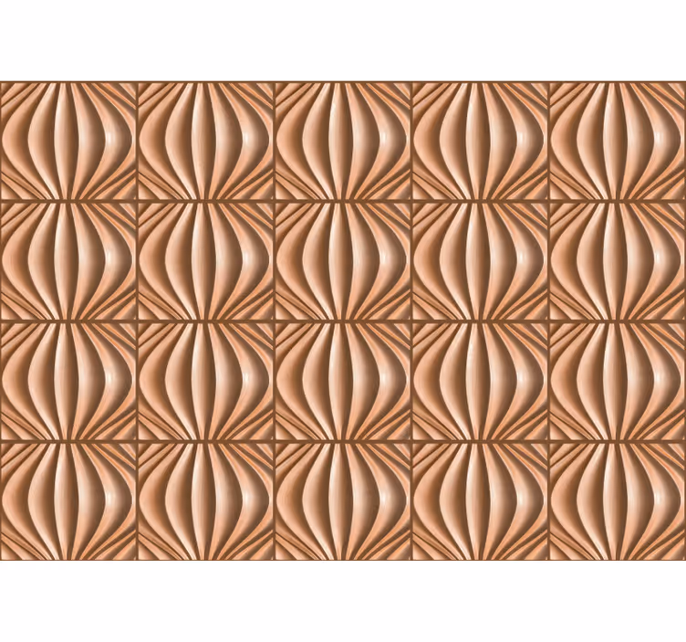 Textured wave motif fototapete s teksturami - TenStickers