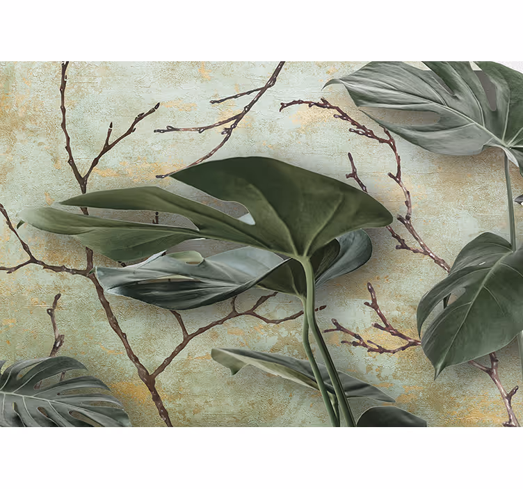 Tropical greenery inspiration fototapete narava - TenStickers