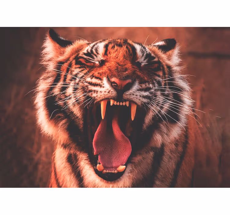 Fototapete z drugimi živalskimi motivi veličastni tiger - TenStickers