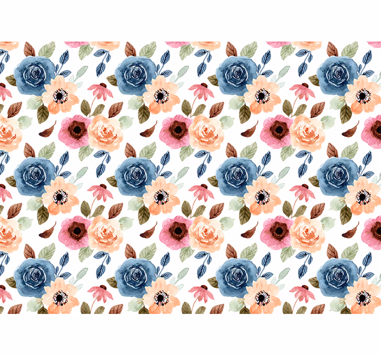 Floral composition arrangement fototapete cvetje - TenStickers