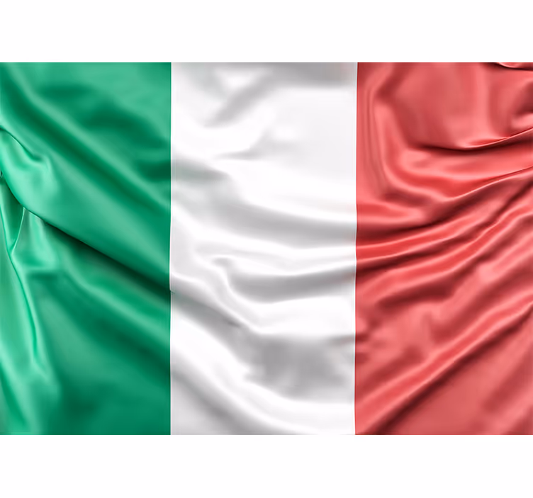 Italijanska zastava Fototapete z drugimi mesti in državami - TenStickers