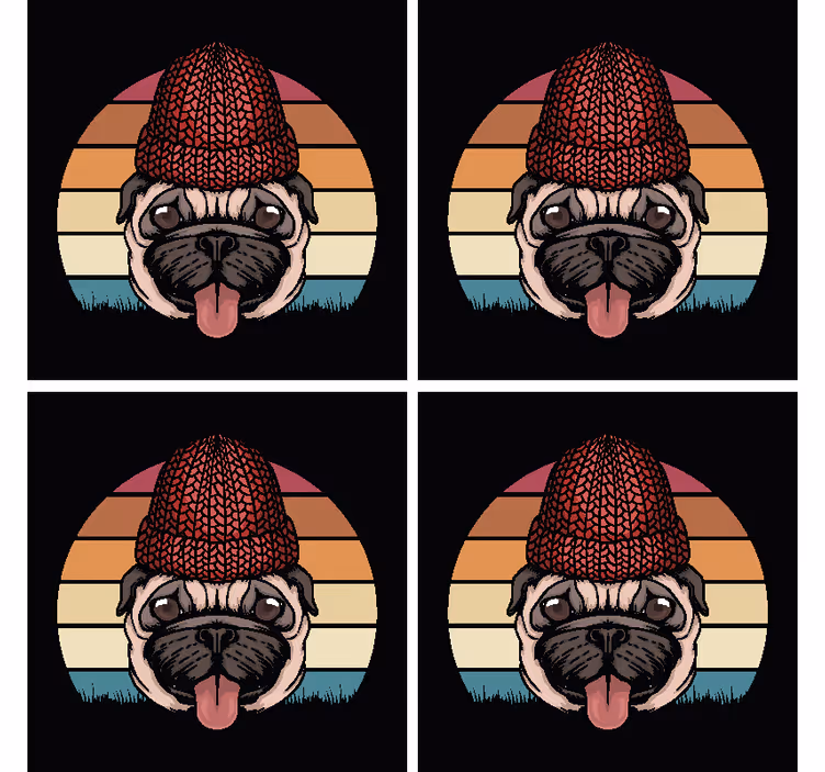 Vintage pasji napitek - TenStickers