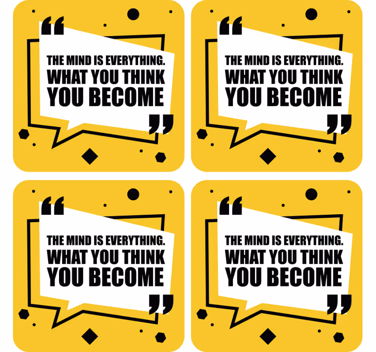 Motivacijski citirajte, kaj prinesete z besedilom - TenStickers