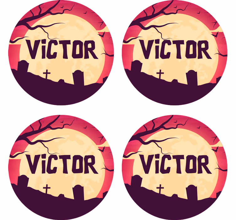 Personalizirani podstavki za noči čarovnic - TenStickers