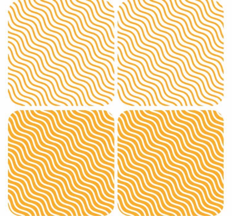 Wavy pattern surface podstavki s teksturnim učinkom - TenStickers