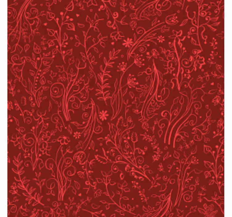 Floral patterned background podstavki s teksturnim učinkom - TenStickers