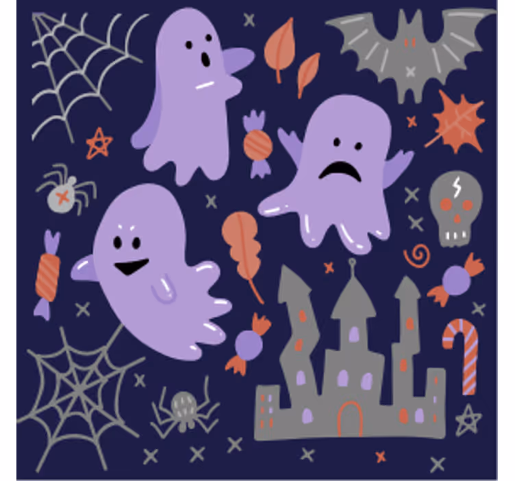 Duhovi originalni podloga za noč čarovnic - TenStickers