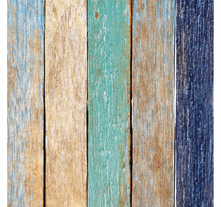 Weathered wood planks s teksturnim učinkom - TenStickers