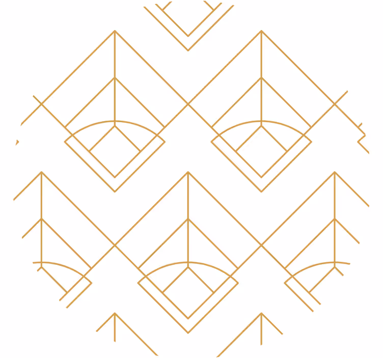 Geometric pattern motif podstavki s teksturnim učinkom - TenStickers
