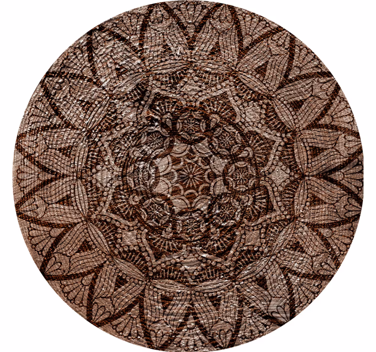 Lesen kot mandala sodobni podstavek - TenStickers