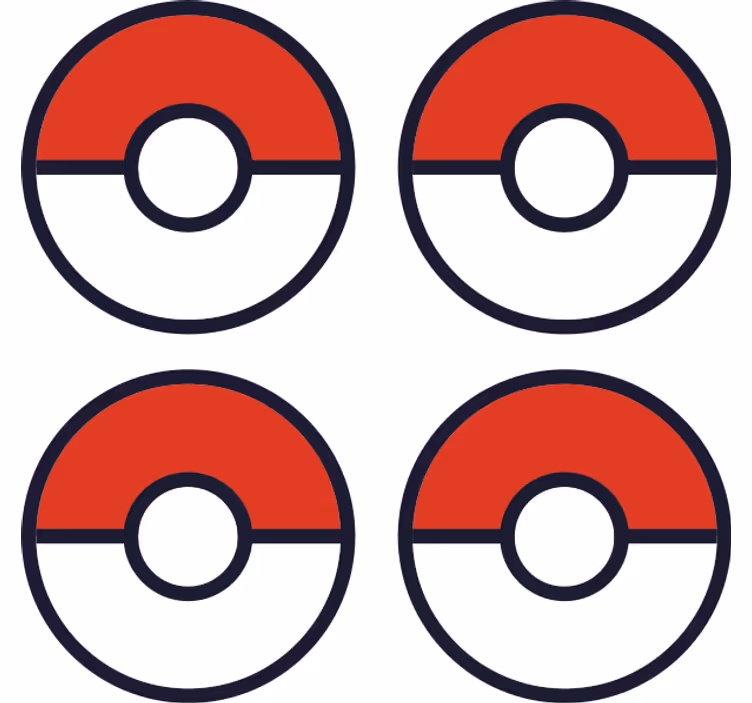 Podstavek za kozarce geeky ikonični krožni logotip - TenStickers